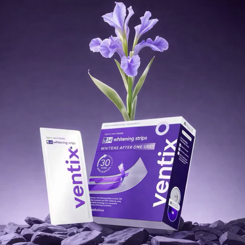 (New) Bandes Dentaires Violettes Anti-Jaunissement "Formule Concentré" ⭐️ - ventix