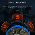 Auriculares Gamer G58/G60 – Sonido 7.1 Estéreo Virtual con LED