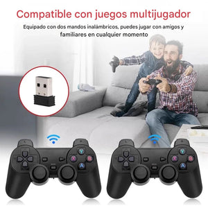 GD10 Plus Game Stick 4K HD – 58.000 Juegos Retro