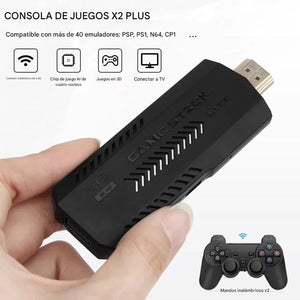 GD10 Plus Game Stick 4K HD – 58.000 Juegos Retro