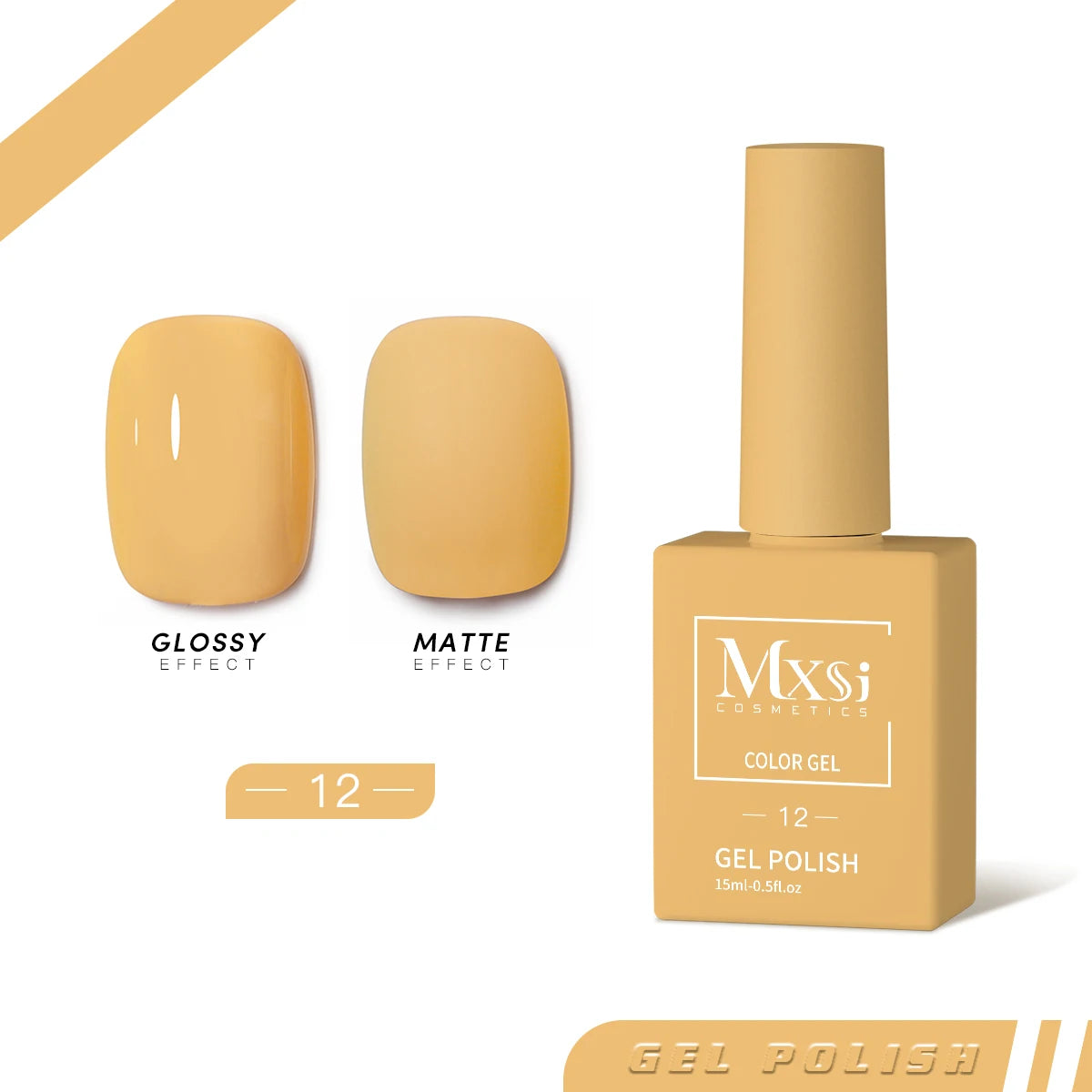 Esmalte en Gel MXSI – Colores Vibrantes, Acabado Profesional