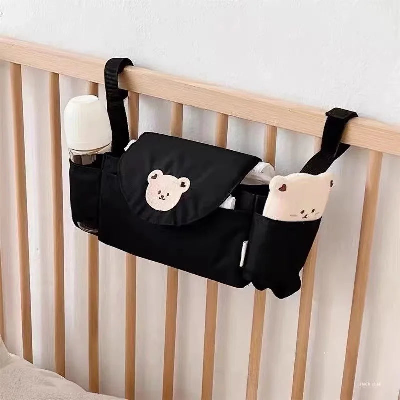 StrollEase™ – Bolsa Organizadora Universal para Cochecito de Bebé