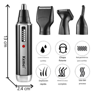 SteelTrim™ 4 en 1 – Recortador Multifunción de Precisión para Hombre