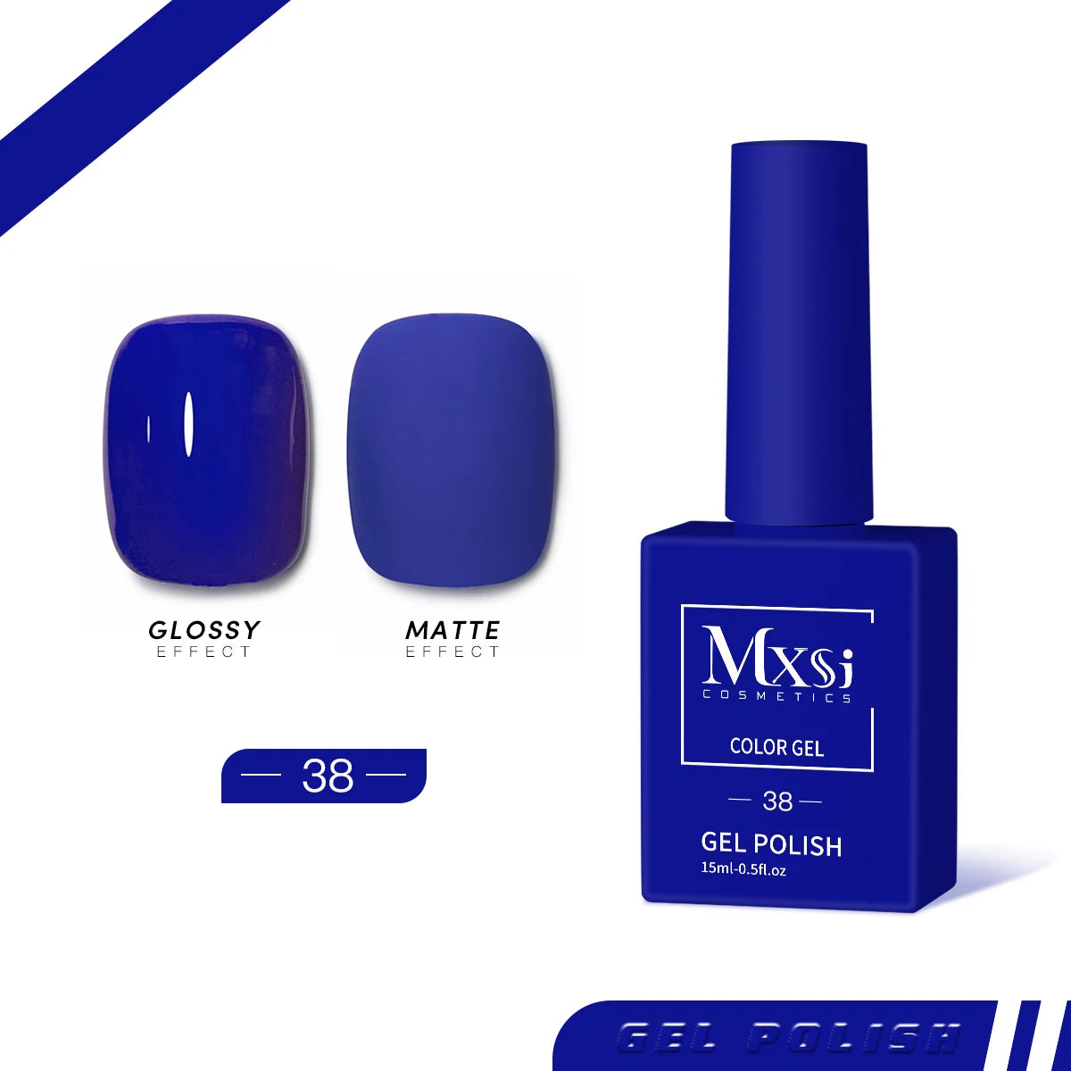 Esmalte en Gel MXSI – Colores Vibrantes, Acabado Profesional