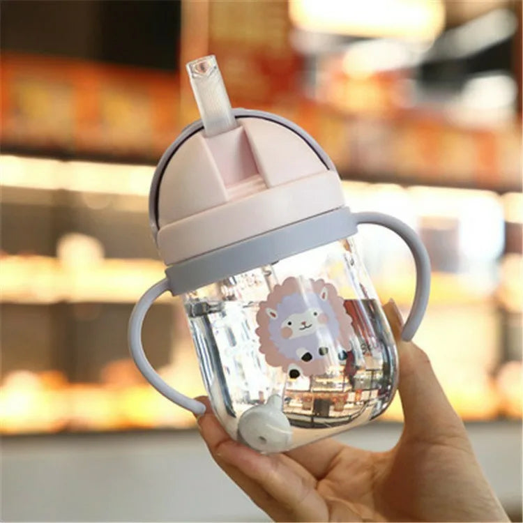 SippySmart™ – Taza Portátil de 250ml con Pajita para Bebés