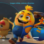 Proyector 4K HY300 Pro+ – Cine Portátil en Alta Definición