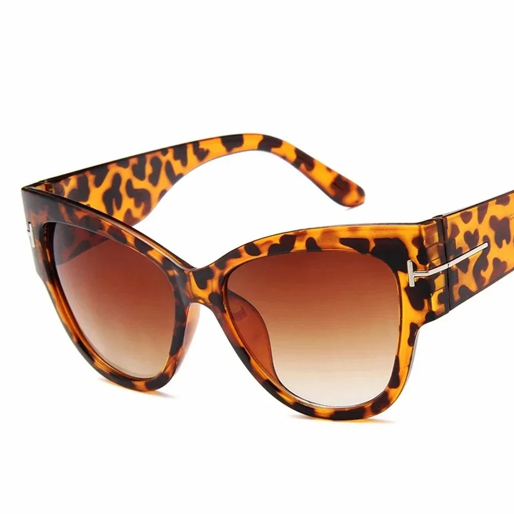 Rhéva™ Gafas de sol estilo ojo de gato Leopardo – Edición 2025