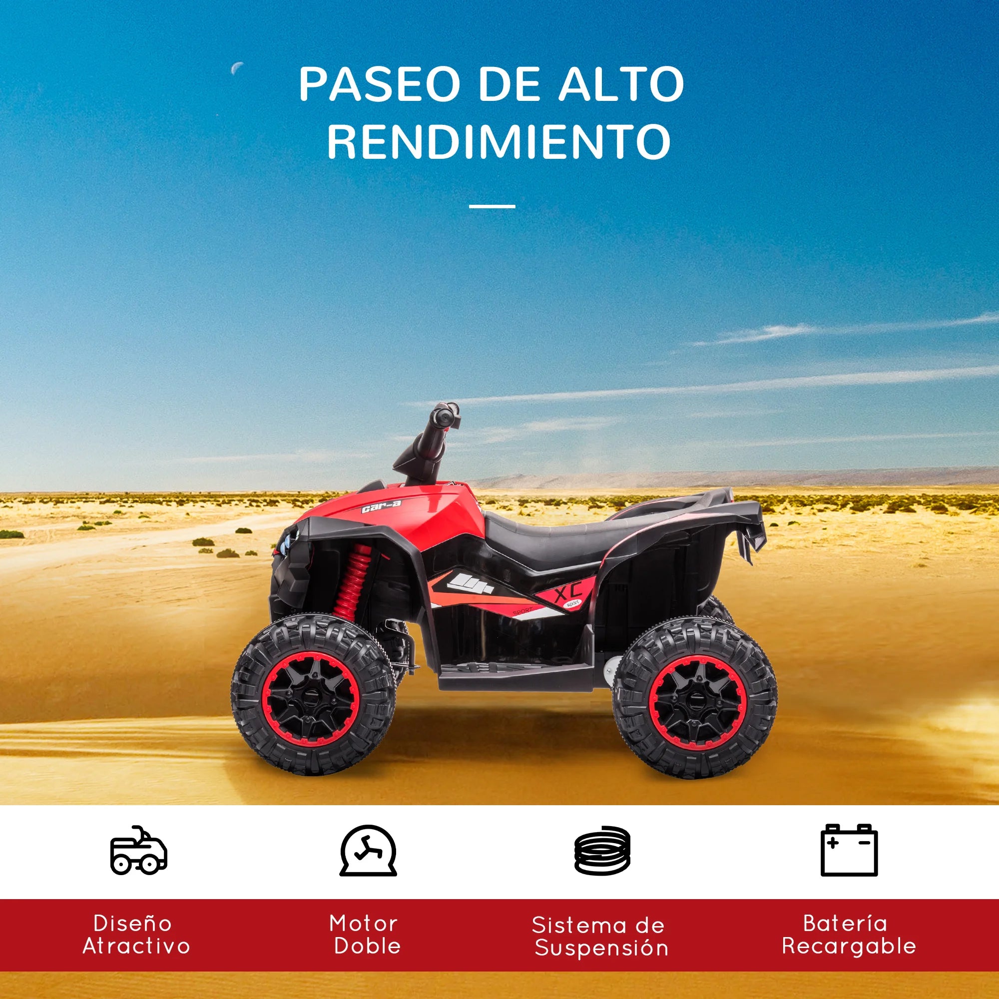 KIDTRAX™ Quad Eléctrico Infantil – Aventura y Seguridad sobre Ruedas