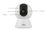 Cámara de Seguridad Inteligente 4K 360 - Protección Avanzada Día y Noche