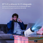 Proyector 4K HY300 Pro+ – Cine Portátil en Alta Definición