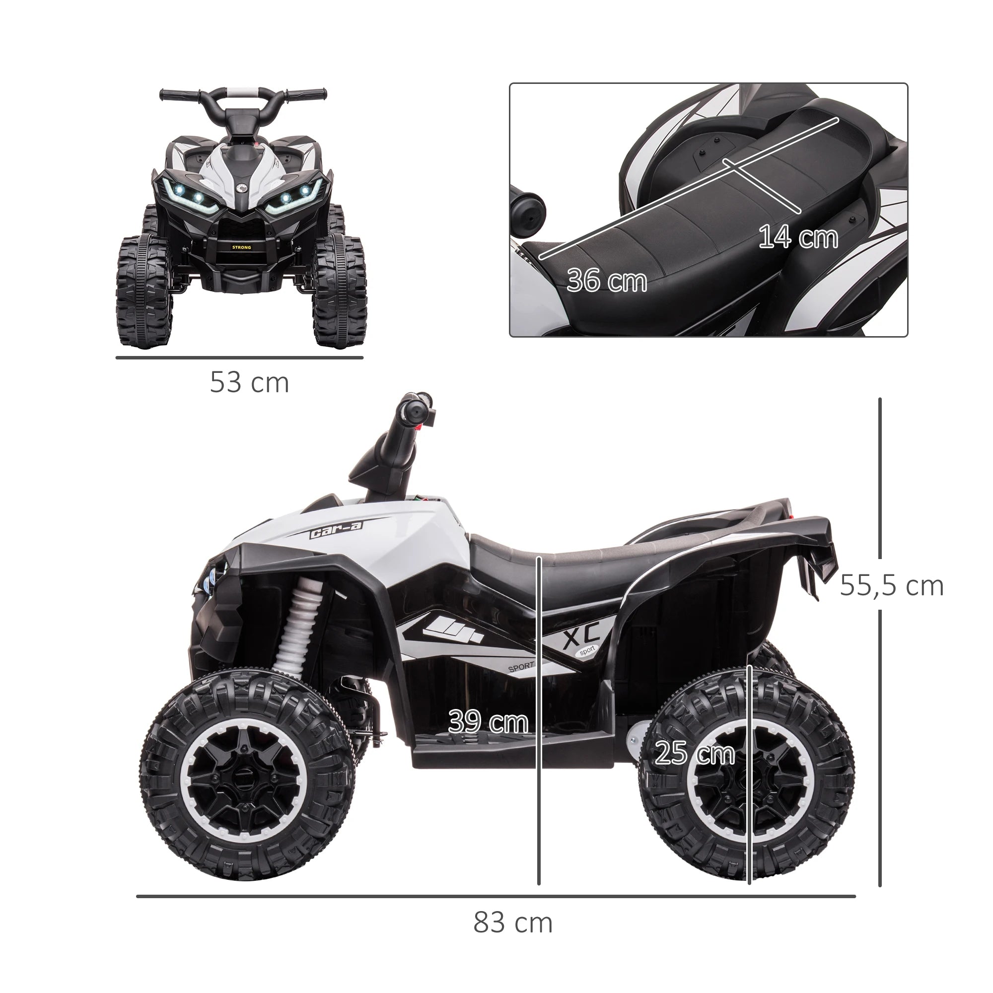 KIDTRAX™ Quad Eléctrico Infantil – Aventura y Seguridad sobre Ruedas