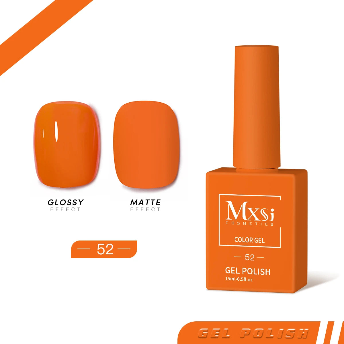Esmalte en Gel MXSI – Colores Vibrantes, Acabado Profesional