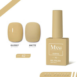 Esmalte en Gel MXSI – Colores Vibrantes, Acabado Profesional