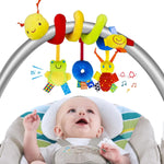 SpiraPlay™ – Juguete Sensorial en Espiral para Asiento de Coche y Cochecito