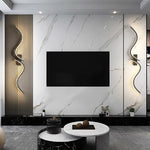 Lámpara de Pared con Letras LED Estilo Nórdico