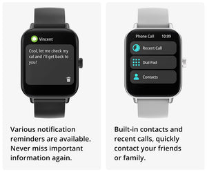 VELTRIX One Smartwatch – Conectividad Total, Salud Inteligente