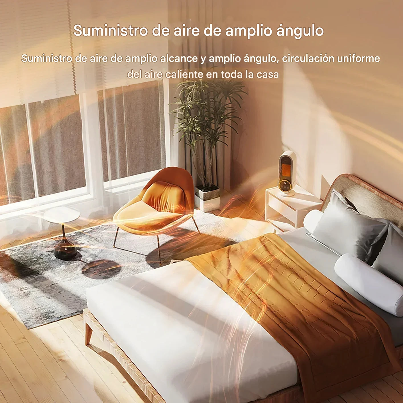 THERMAX 1200W – Calor Inteligente, Comodidad Instantánea