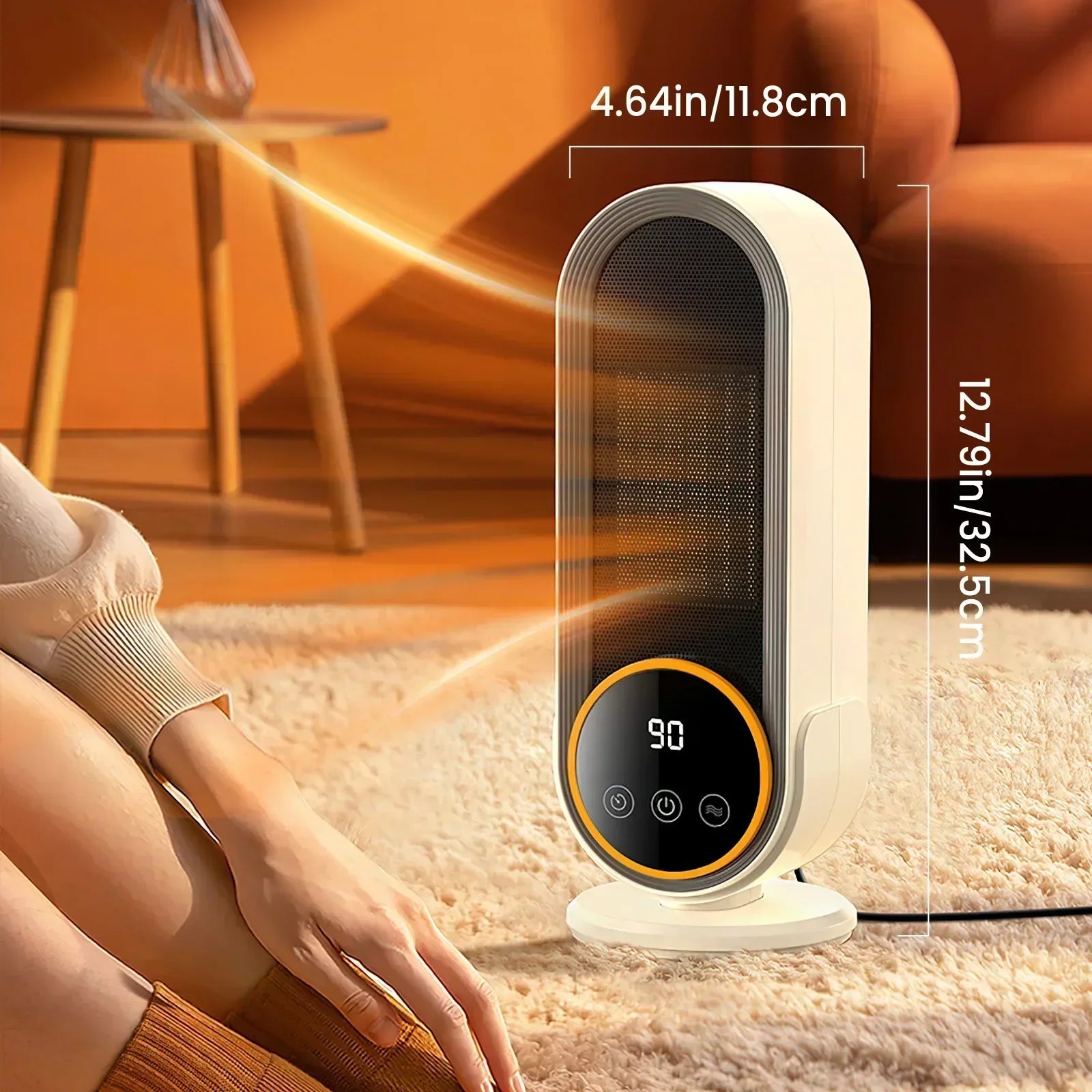 THERMAX 1200W – Calor Inteligente, Comodidad Instantánea