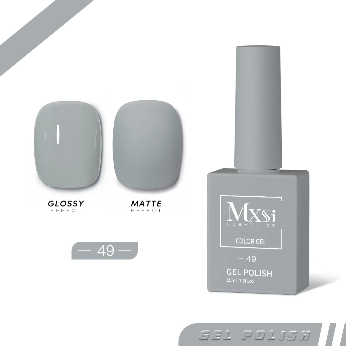 Esmalte en Gel MXSI – Colores Vibrantes, Acabado Profesional