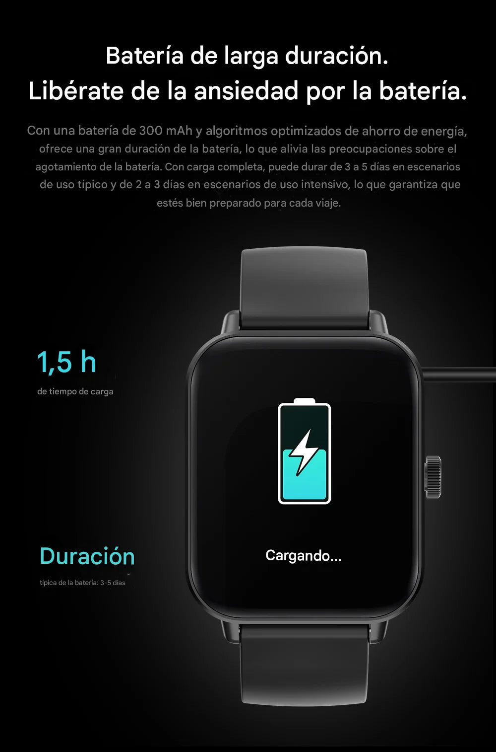 VELTRIX One Smartwatch – Conectividad Total, Salud Inteligente