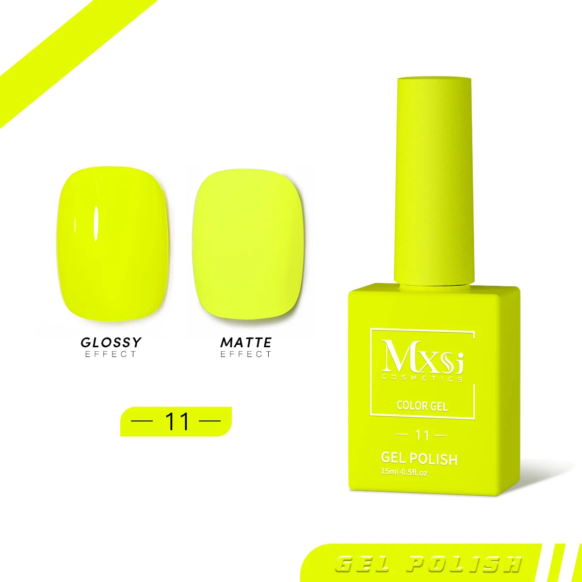 Esmalte en Gel MXSI – Colores Vibrantes, Acabado Profesional