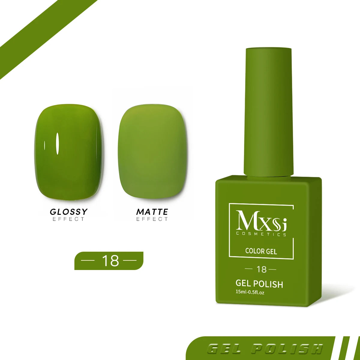 Esmalte en Gel MXSI – Colores Vibrantes, Acabado Profesional
