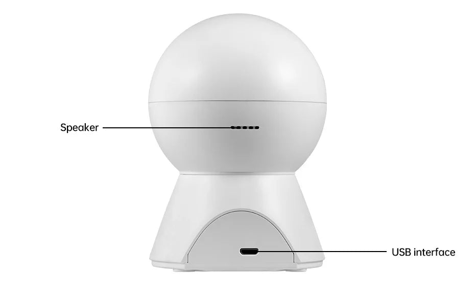 Cámara de Seguridad Inteligente 4K 360 - Protección Avanzada Día y Noche