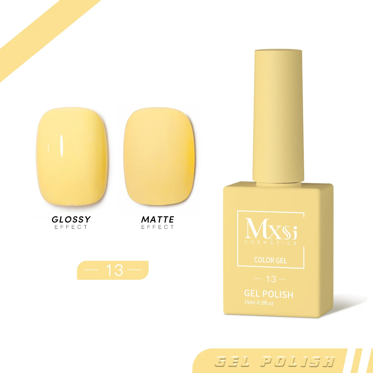 Esmalte en Gel MXSI – Colores Vibrantes, Acabado Profesional